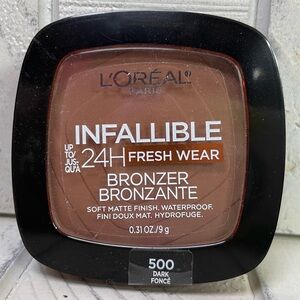 Loreal Paris Infallible Up To 24 H Fresh Wear Bronzer Soft Matte Finish 500 Dark